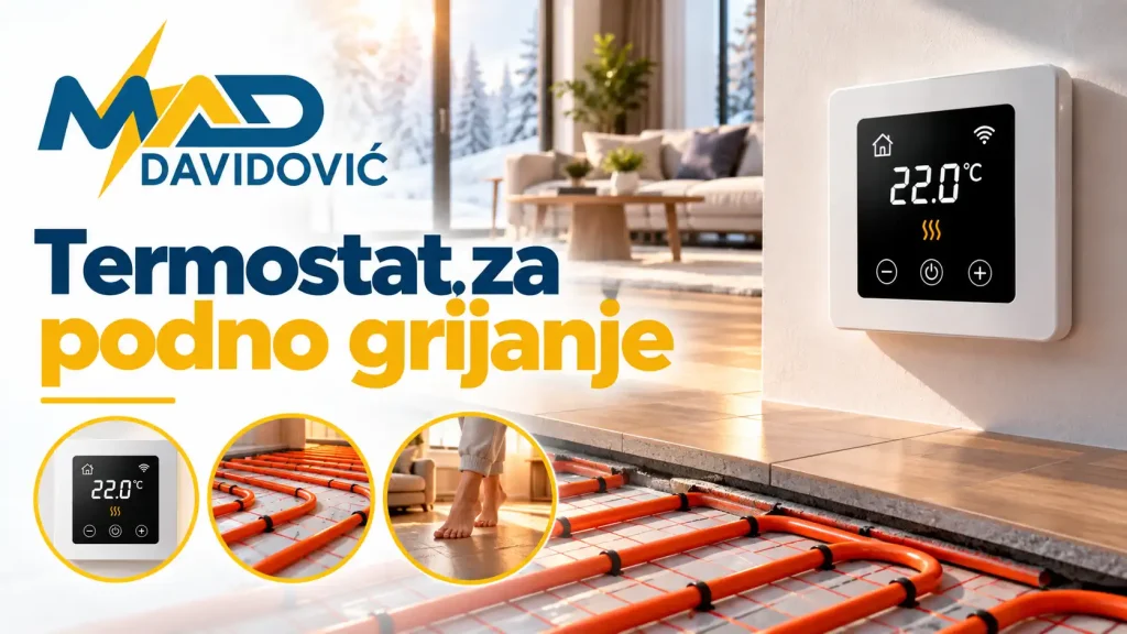 Termostat za električno podno grijanje